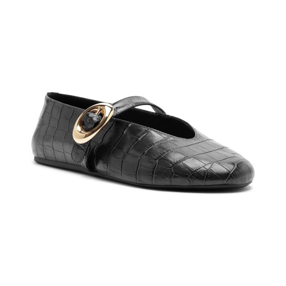 Arezzo Erica Ballet Flat, Black